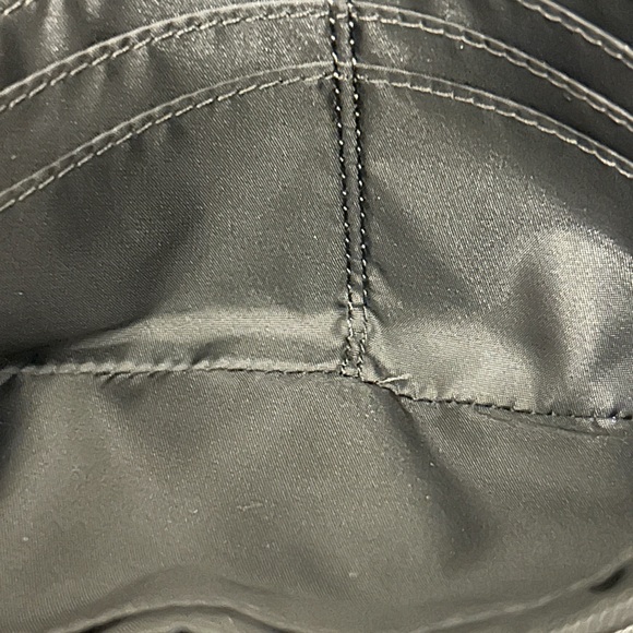 Coach Donnegal Double Zip Black and White Tweed Wristlet Approx. 8 x 4 - Picture 9 of 14